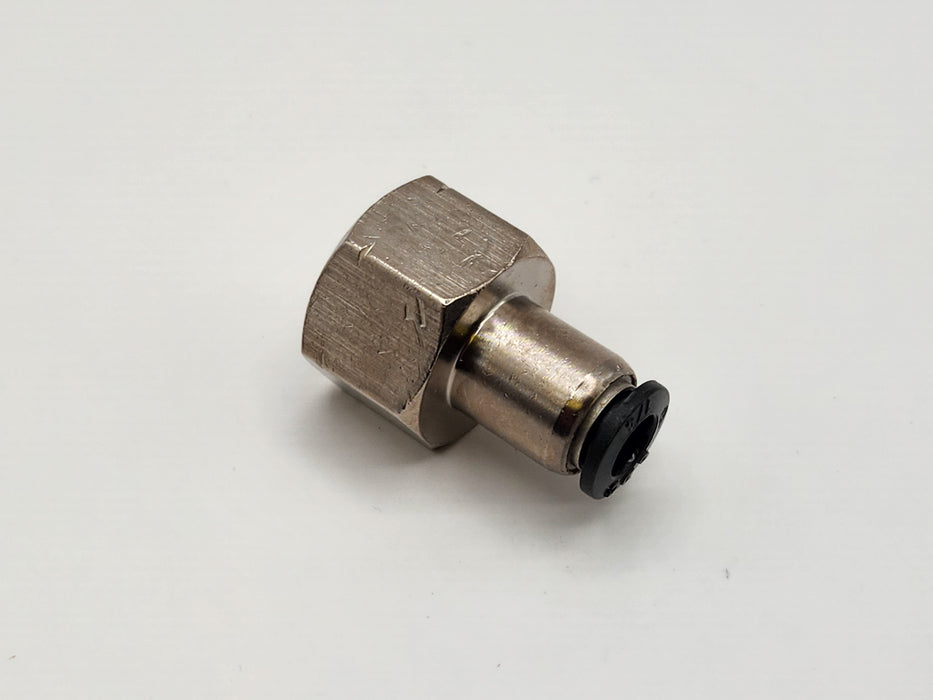 Fitting, PTC, Female Straight Hex, 1/4" x 3/8" Female NPT