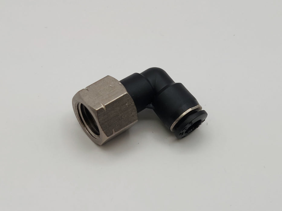 Fitting, PTC, Female Hex Elbow, 1/4" x 1/4" Female NPT