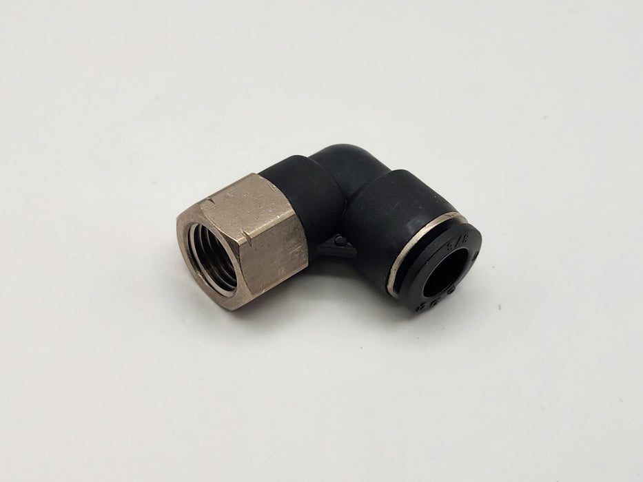 Fitting, PTC, Female Hex Elbow, 3/8" x 1/4" Female NPT