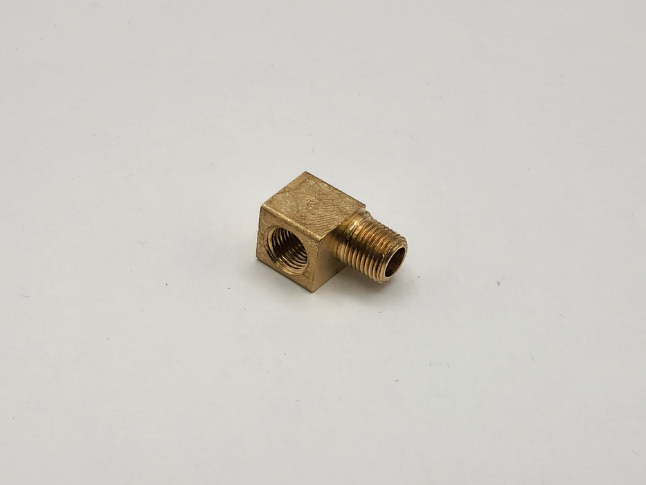 Fitting, Brass, Street Elbow, 1/8" Male x 1/8" Female NPT