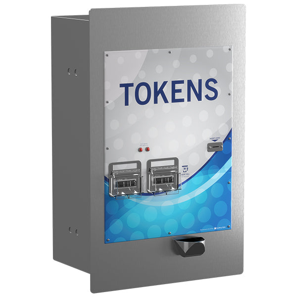 HAMILTON AF32HZZQQQBCZZZ 3600RL Double Rear-Load Changer, Two Mars Validators, Two Audit Pro Controllers, 14400 Quarter Capacity w/Quarters Faceplate, Weather Shield