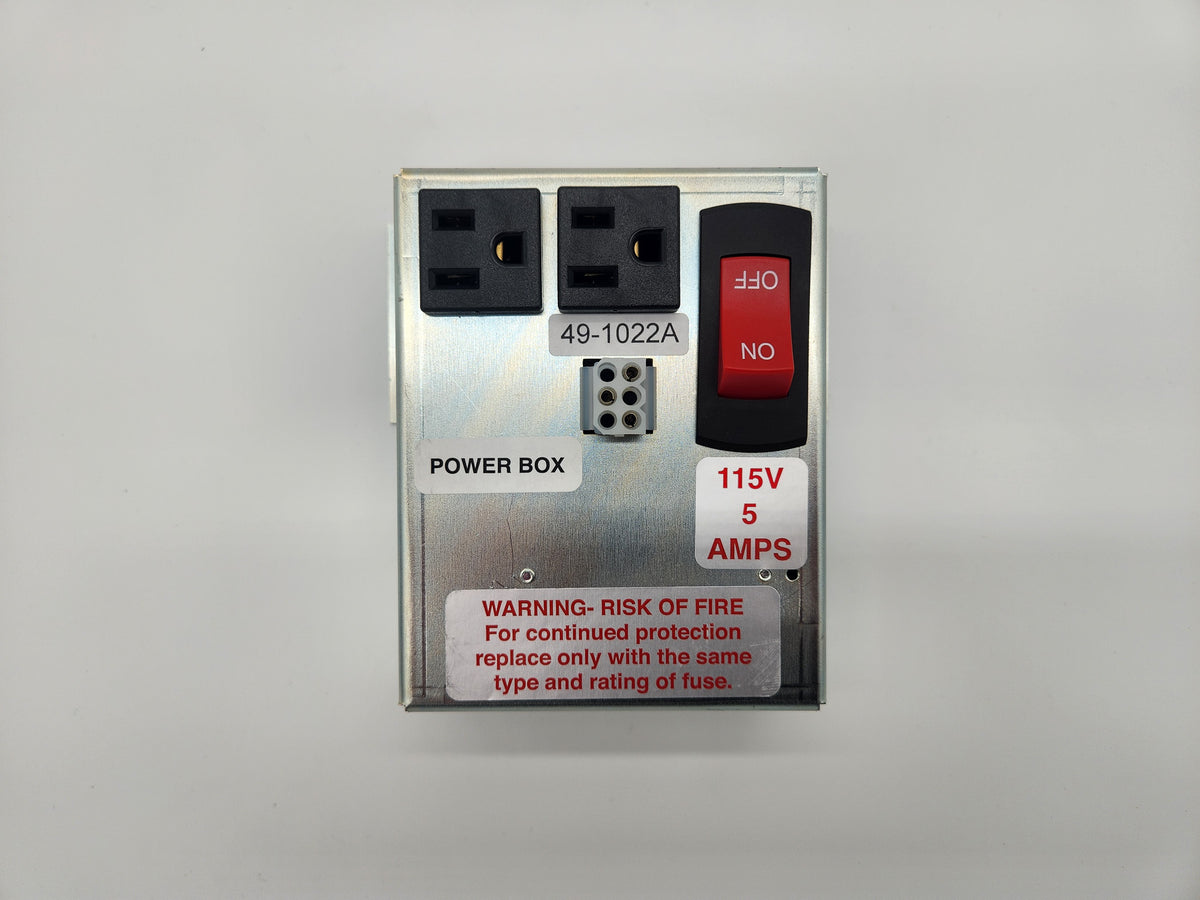 HAMILTON MFG REPLACEMENT PART 49-1022A, POWER BOX COMPLETE 5AMP ...