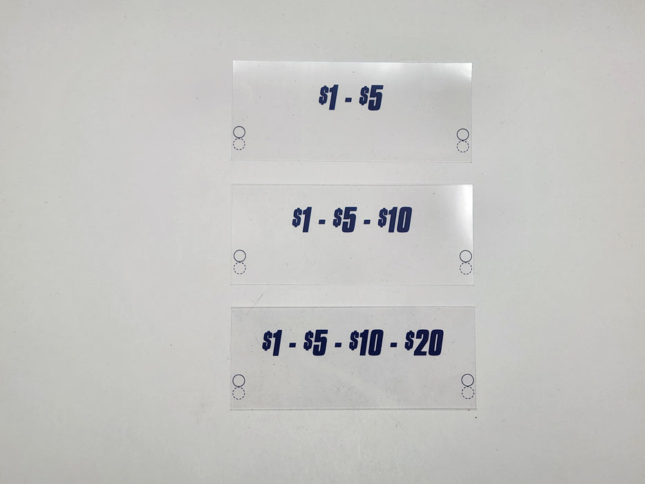 HAMILTON MFG REPLACEMENT PART 96-2083B, G/L DENOMINATION PACK