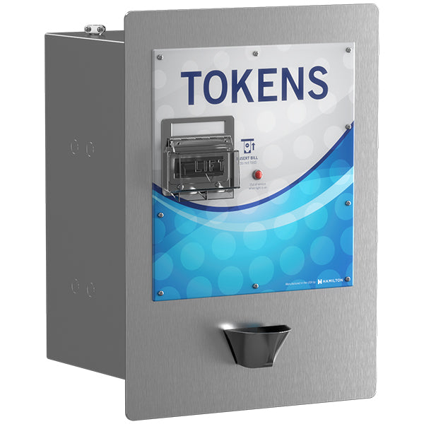 HAMILTON AA11FZZQZZAAZZZ ER-60 Rear-Load Changer, XE Validator, C-2000 Controller, 2400 Quarter Capacity w/Quarters Faceplate, Heater, Weather Shield