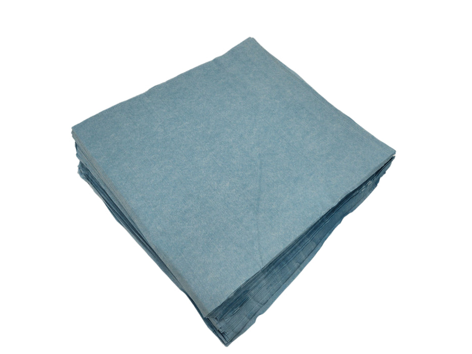Blu Sham 50 Cent Towel, 22" x 24", Flat-Packed, 150/Case