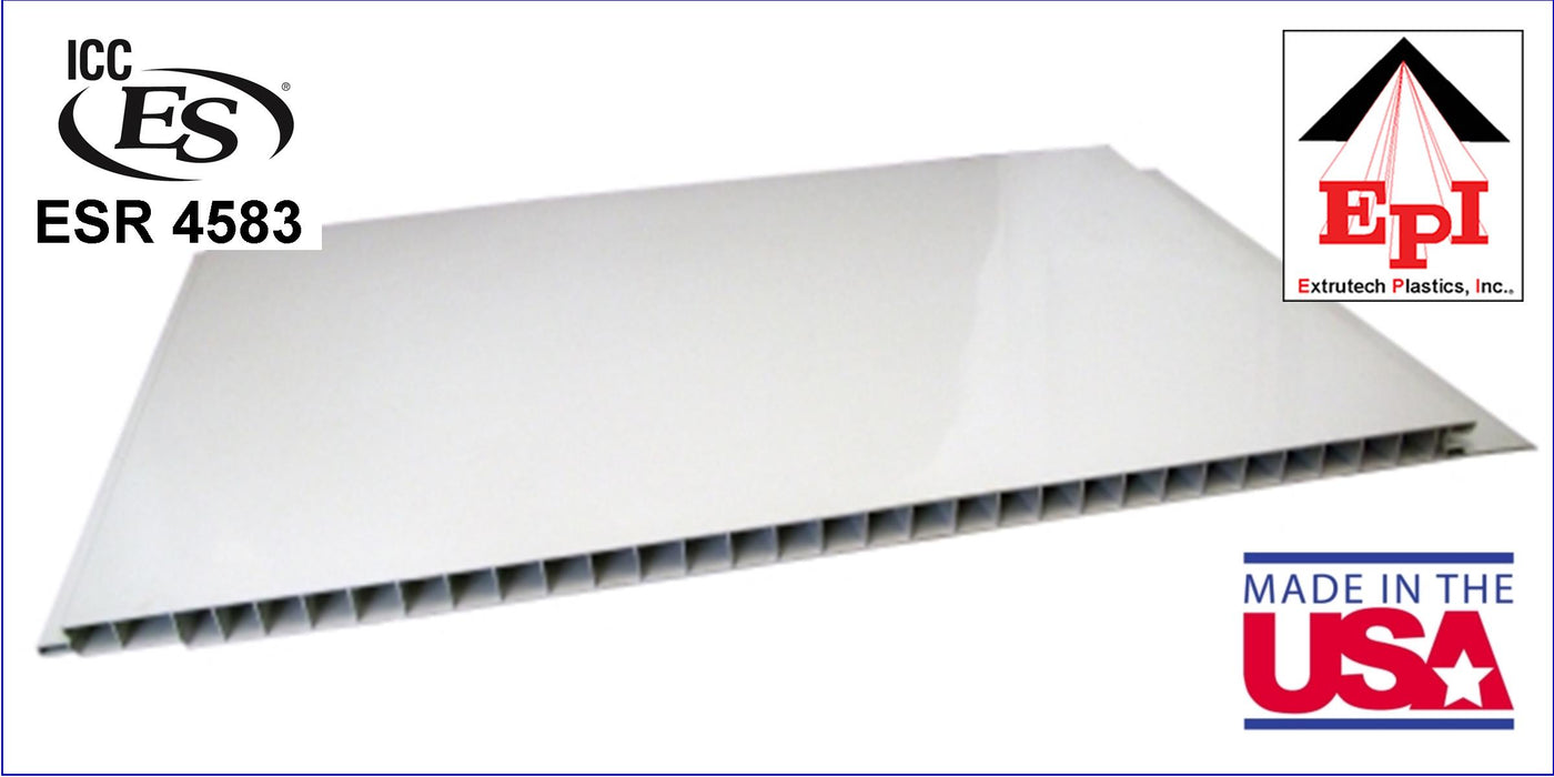 Extrutech 1/2" x 16" Flat Panel