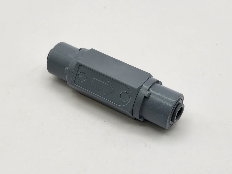 PDQ 03010105 VALVE,CHECK,1/4PCFX1/4PCF,3#,GRAY-PVC