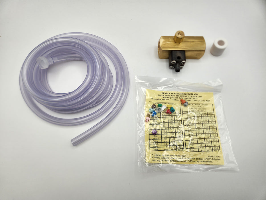 PDQ 03150019 INJECTOR,.135-.245,1/2FPT,ADJ,BRS