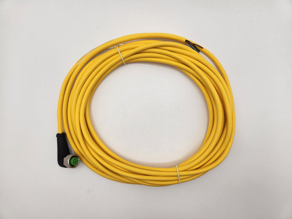 PDQ 04080093 CORDSET,12mm,3/20AWG,90Ã‚Â°,6m