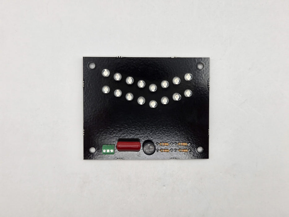 PDQ 04500003 LED-ARRAY,BULLET,RED,24VAC