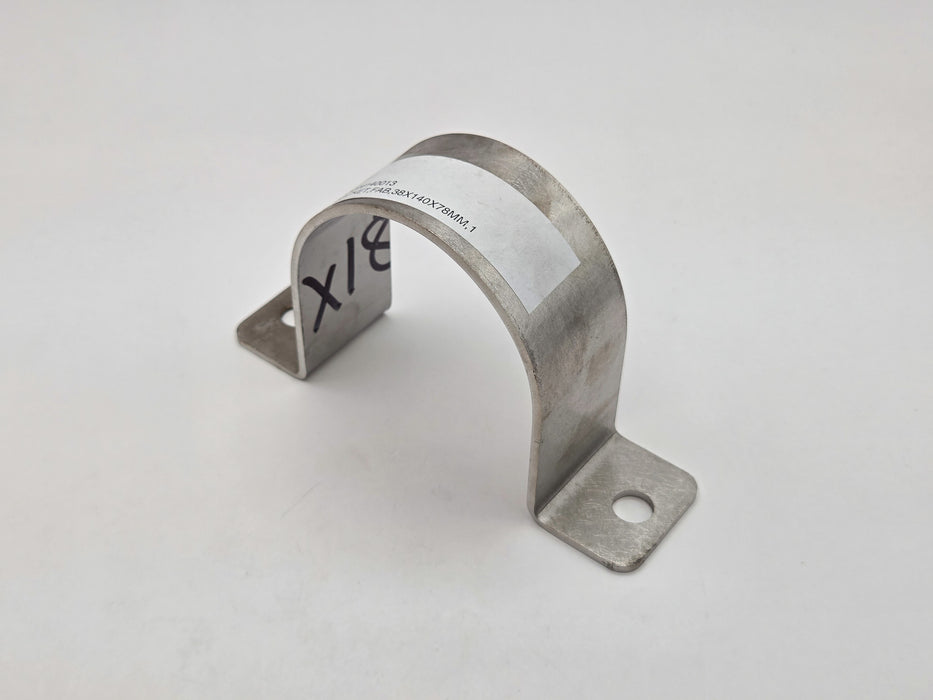 PDQ 06140013 BRACKET,FAB,38X140X78MM,12GA-SST,CLAMP