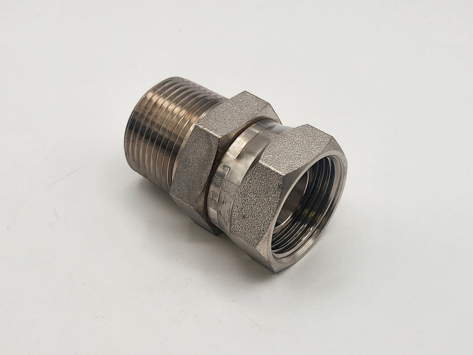 PDQ 44562-N ADAPTER,1FNPT-SWIVELX1MNPT,NI-PLT