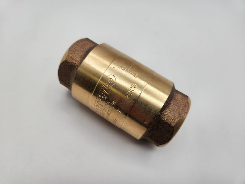PDQ 63120 VALVE,CHECK,1NPT,400PSI,0.5#,BRONZE