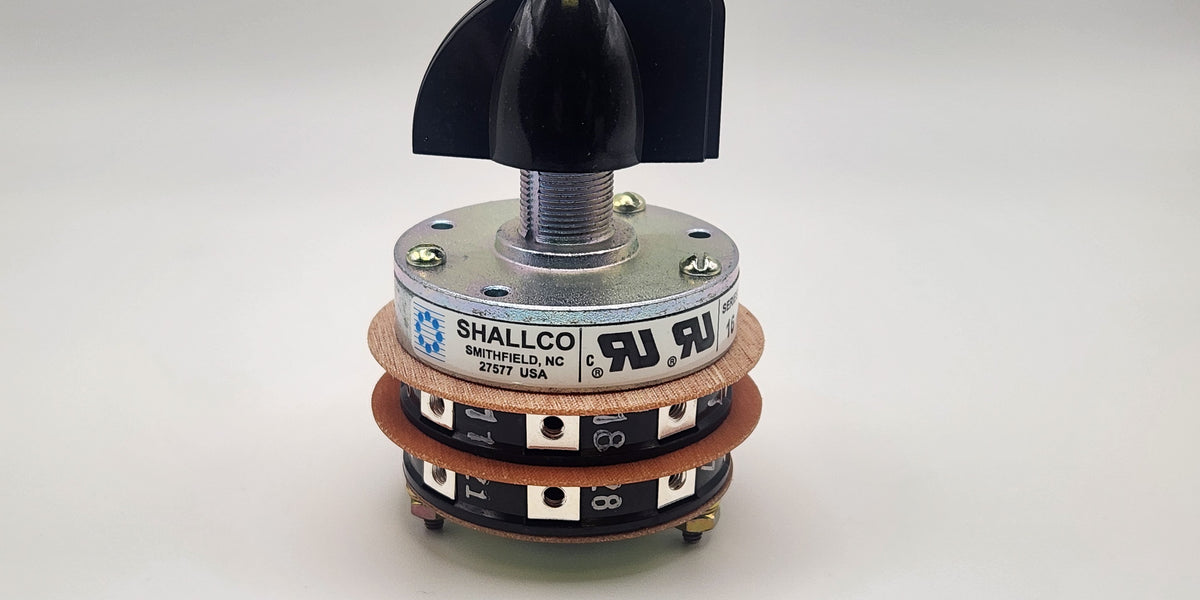 Shallco 8-Position Two Stack Rotary Switch — United Wash Supply